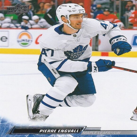 Pierre Engvall - 2022/2023 Upper Deck Series 2 Hockey Card - Card Number 424 - Picture 1 of 2